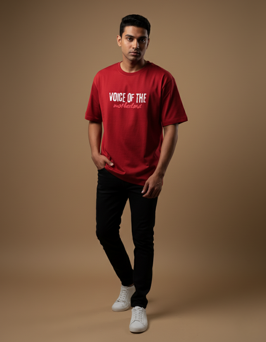 Voice Of The Motherland - Oversized Tshirt