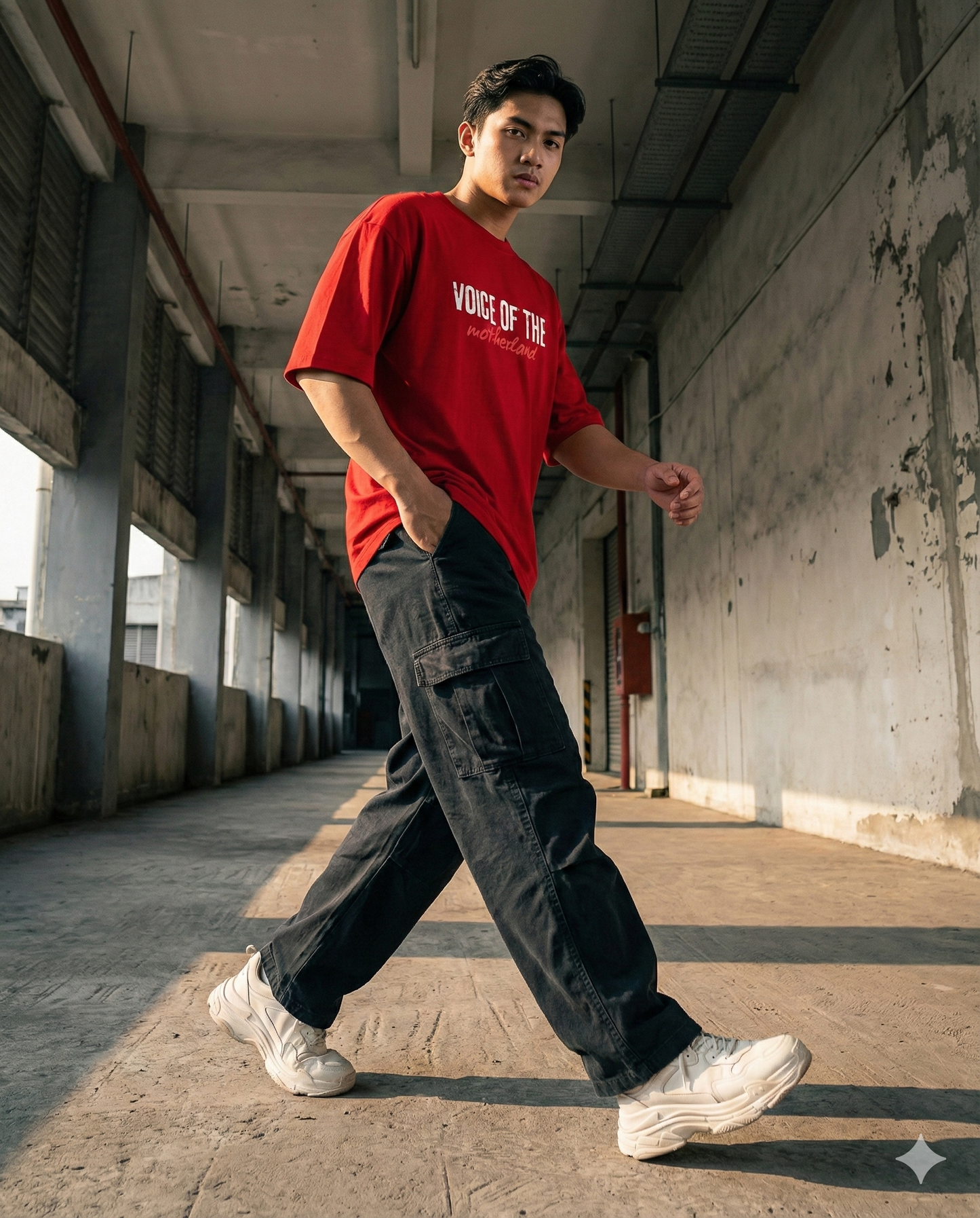 Voice Of The Motherland - Oversized Tshirt