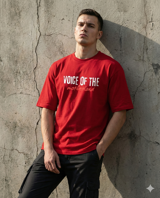 Voice Of The Motherland - Oversized Tshirt