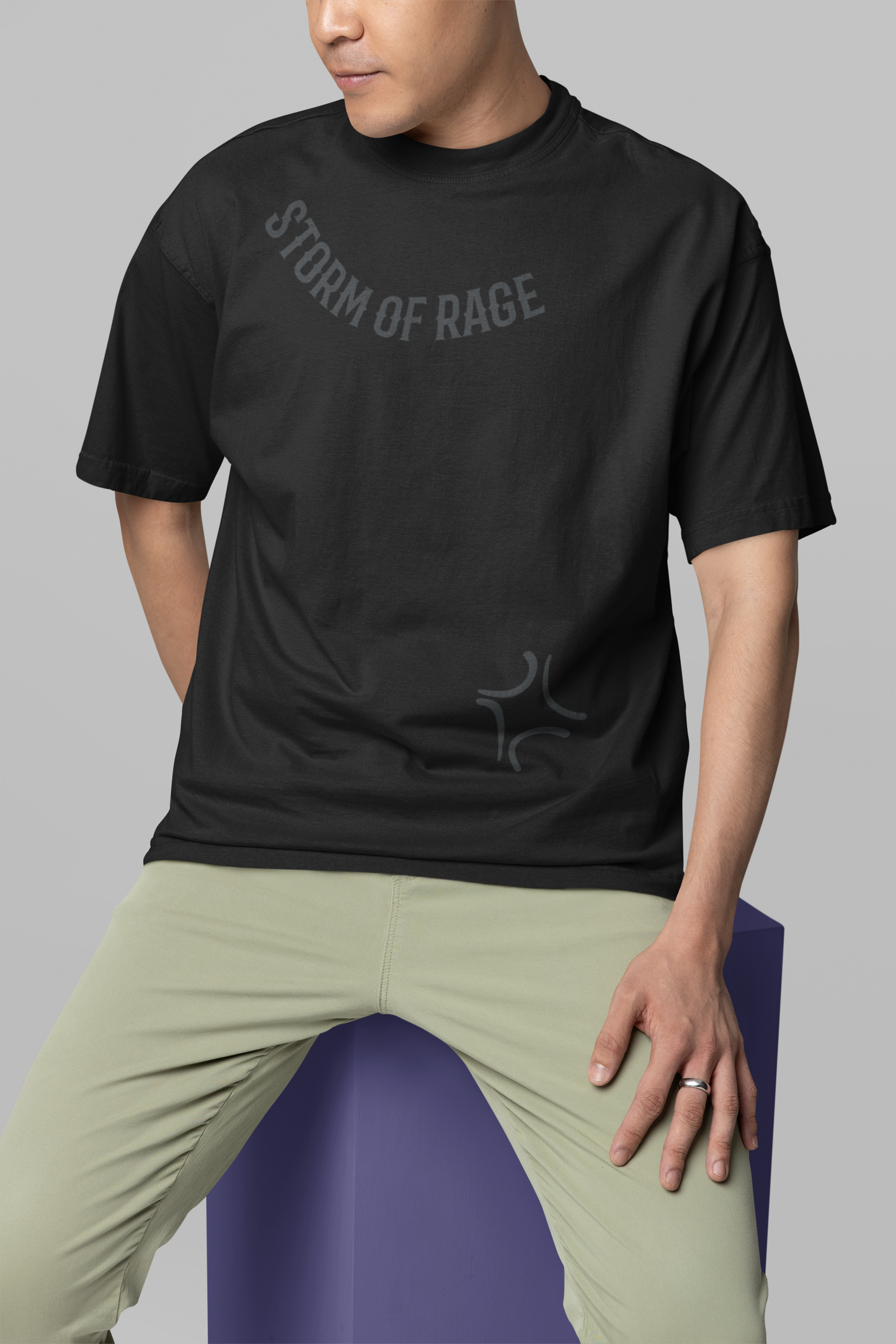 Storm of Rage - Oversized Tshirt
