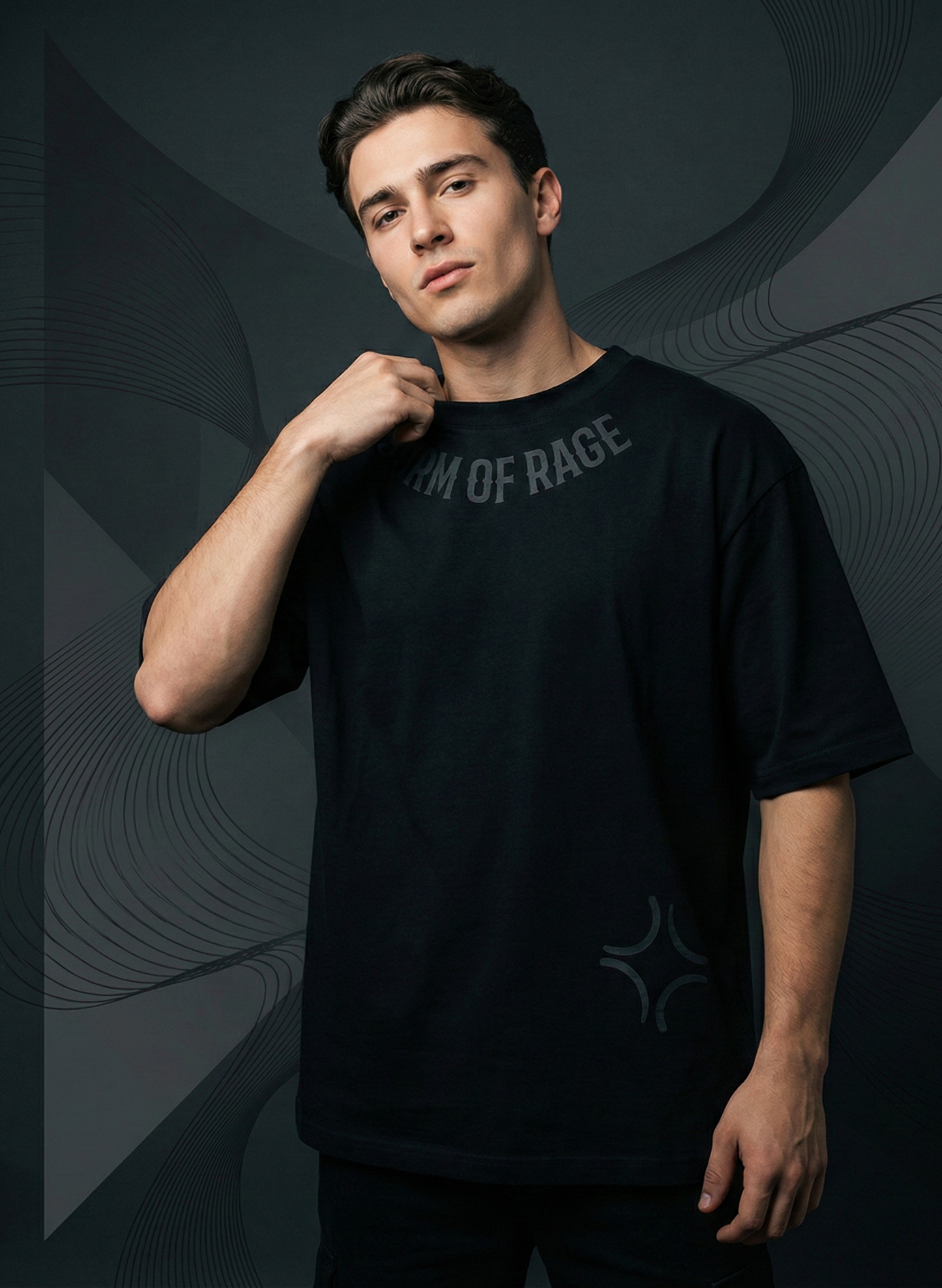 rage - theastrakode oversized tshirt